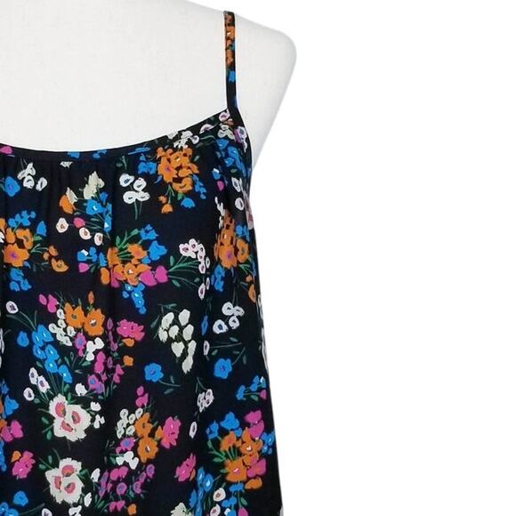CAbi #5599 "Carefree Cami" Floral Adjustable Straps Top Size M - Picture 3 of 8